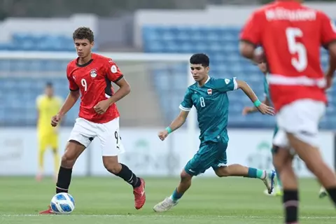 منتخب مصر تحت 17 عامًا يتعثر أمام العراق في كأس الخليج